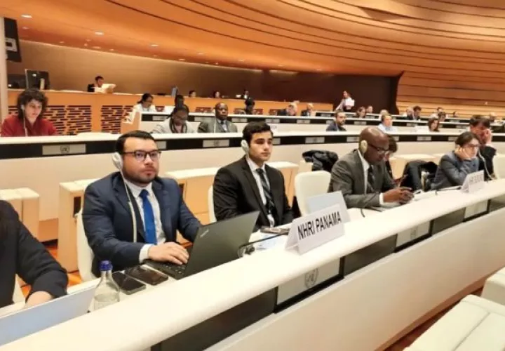  Delegación de Panamá en Suiza. Foto: Cortesía