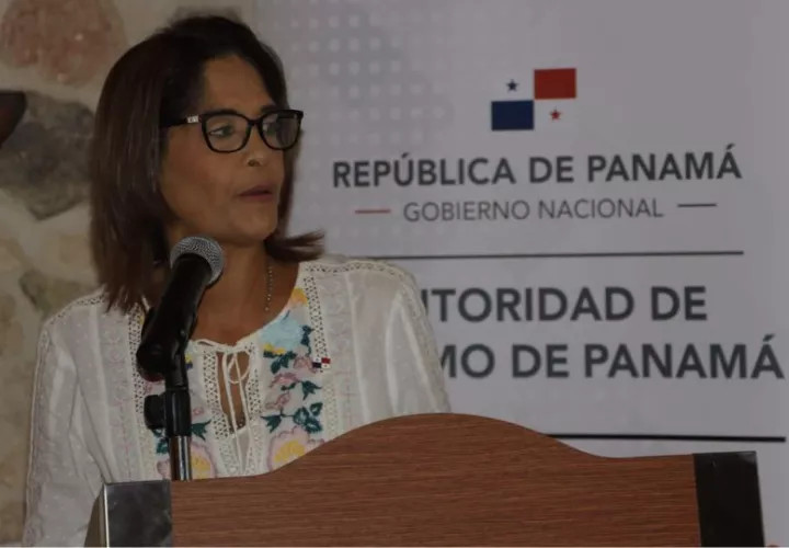 La ministra de Turismo se refirió al Plan Maestro de Turismo. Foto: Víctor Arosemena