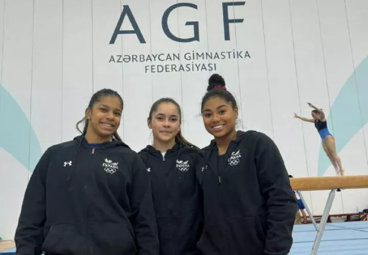 Selección de gimnasia de Panamá. Foto: Cortesía