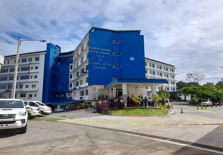 El paciente de 48 años se encuentra hospitalizado en  el Hospital Rafael Hernández de David.. Foto. Archivo