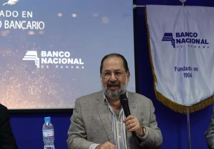 El gerente general del Banco Nacional de Panamá, Javier Carrizo Esquivel. Foto: Cortesía