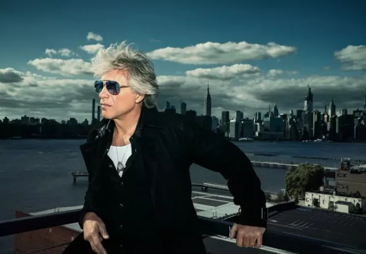 Jon Bon Jovi, el vocalista del grupo Bon Jovi. Foto: EFE / Clay McBride