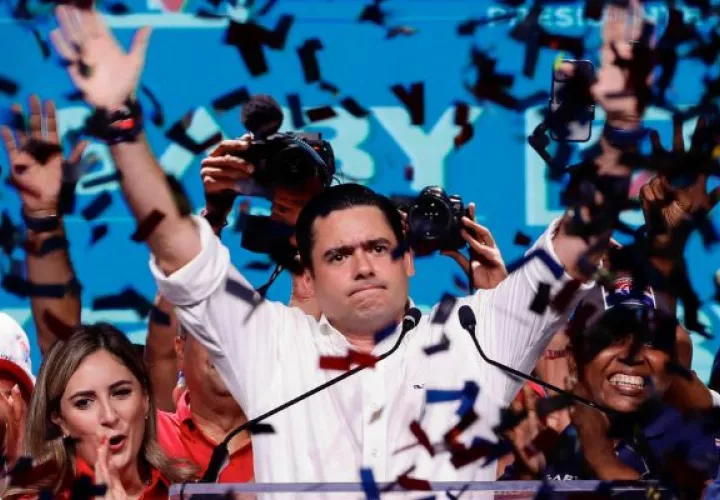 'Gaby' Carrizo, el impopular candidato oficialista a la Presidencia de Panamá. Foto: EFE