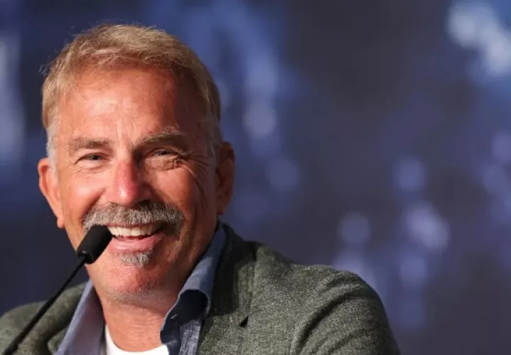 El director estadounidense Kevin Costner asiste a la conferencia de prensa de 'Horizon. Foto: EFE / EPA / Pascal Le Segretain / POOL