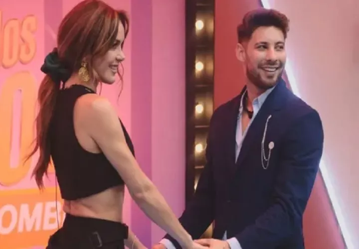 Nataly Umaña y Miguel Melfi. Foto: Canal RCN