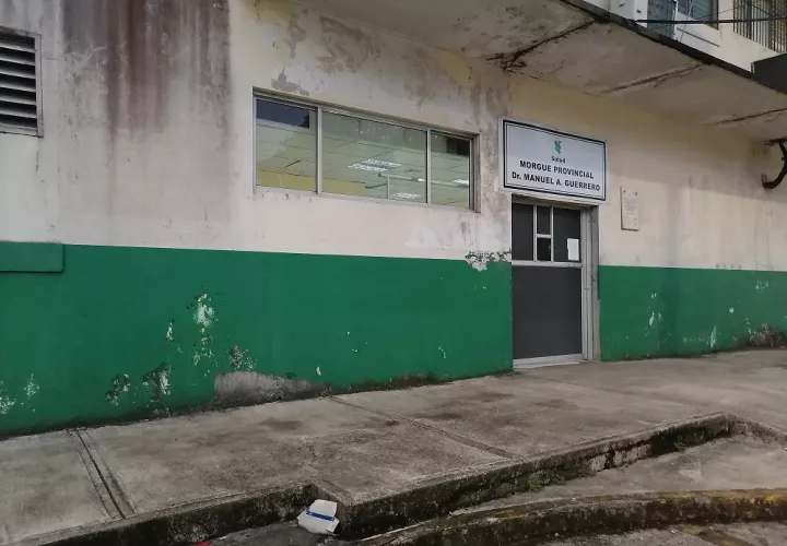 El cuerpo encontrado ya se encuentra en la morgue de la provincia de Colón. Foto: Diomedes Sánchez