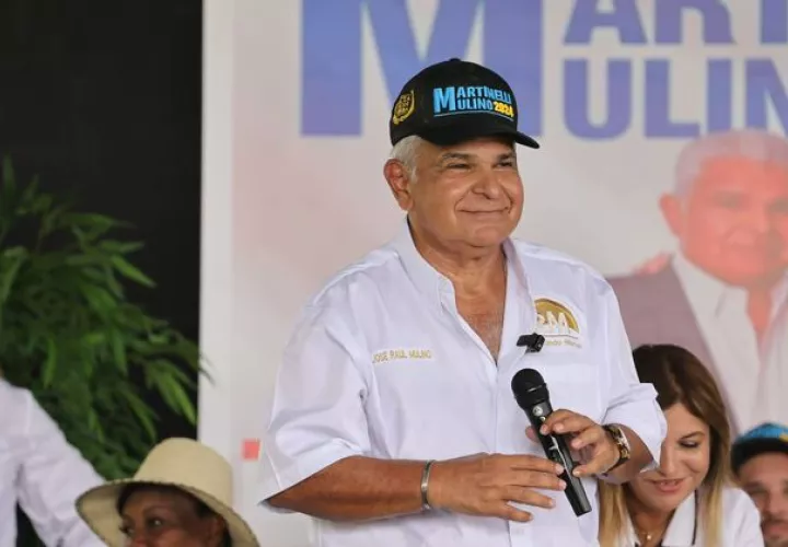 José Raúl Mulino es el favorito para los comicios de este 5 de mayo. Foto: Cortesía