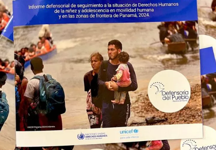 La Defensoría presentó un informe sobre los derechos de los niños. Foto: Cortesía