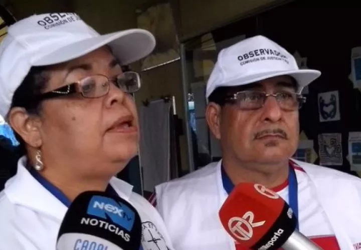 La Comisión de Justicia y Paz  actúa como observadora de las elecciones.