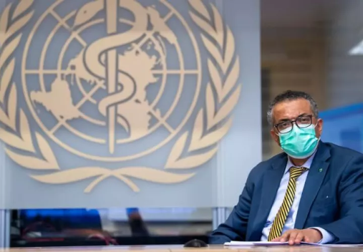El director general de la OMS, Tedros Adhanom Ghebreyesus. Foto: EFE