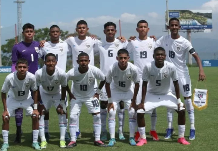 Equipo de Panamá Sub-17 Foto: Fepafut