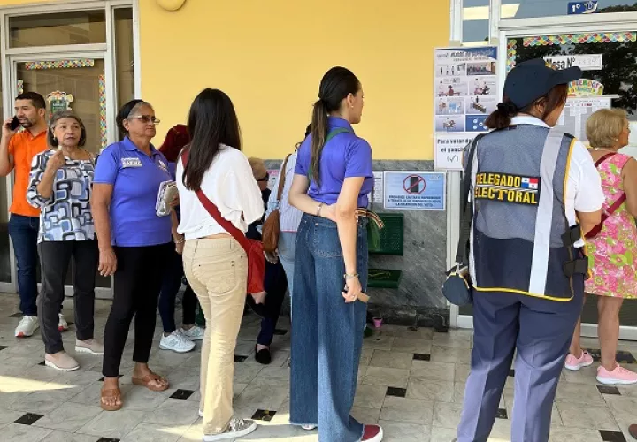 Las mesas de votación abrieron a las 7:00 a.m. Foto: Cortesía
