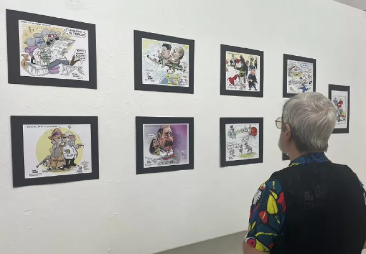 Exposición 'Los trazos del maestro'. Foto: Cortesía