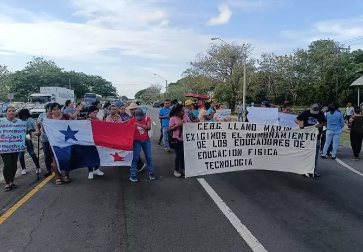 Las protestas escolares han sido la tónica en este Gobierno saliente. Foto: Archivo Ilustrativa.