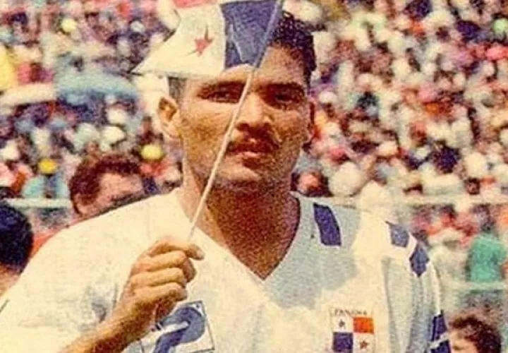 Rommel Fernández, en un juego de Panamá. Foto: Archivo