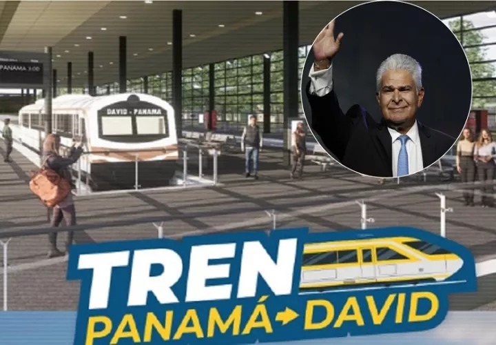 El tren es una de las promesas cumbre de José Raúl Mulino. Foto: Cortesía