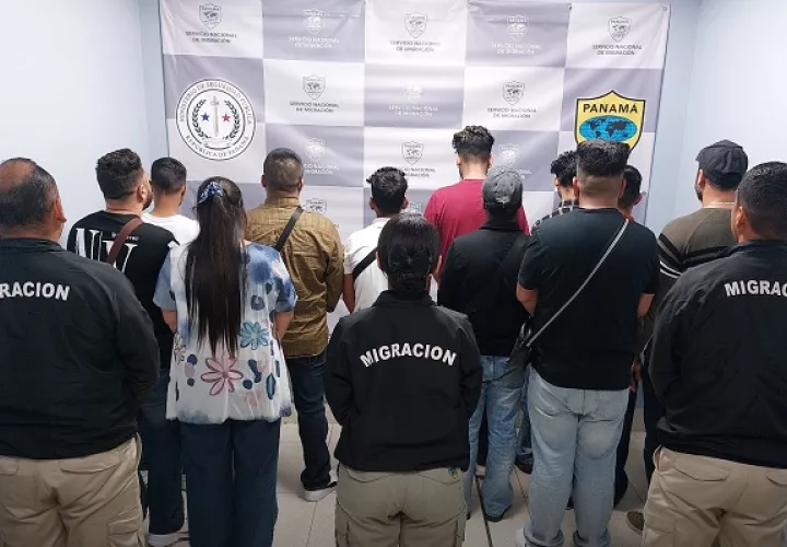Los 12 extranjeros han sido devueltos a su país de procedencia. Foto: Cortesía