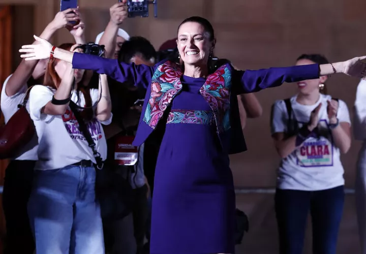 Claudia Sheinbaum será la primera presidenta de México. Foto: EFE