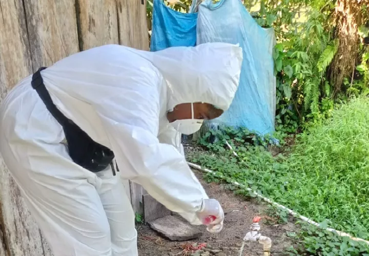 Este brote ocurrió a finales del mes de mayo en esta apartada comunidad, donde una adulta mayor y una menor de edad fallecieron. Foto. Diomedes Sánchez