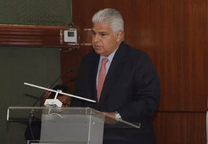 José Raúl Mulino, presidente electo de la República de Panamá.