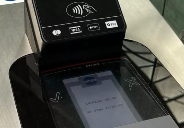 Torniquetes del Metro de Panamá ya aceptan Google Pay. Foto: Cortesía