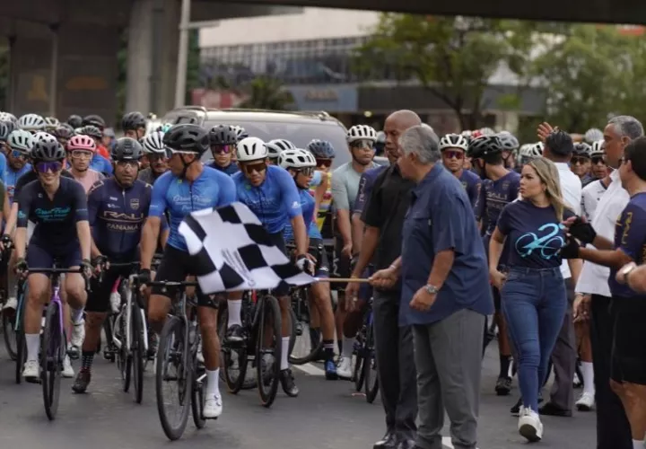 Todo listo para el Gran Fondo Océano a Océano Panamá 2024. Foto: Cortesía