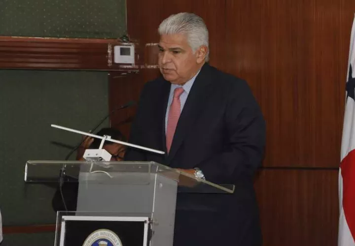 El presidente José Raúl Mulino dijo que la justicia en Panamá está coja. Foto: Víctor Arosemena 