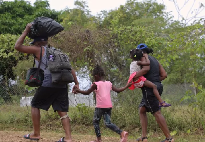 La presencia de menores entre los migrantes es un tema que ha despertado la atención, principalmente si no van con sus familias. Cortesía Unicef