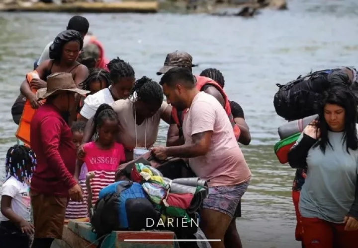 Más de 186 mil migrantes han entrado al país procedente de Colombia. Foto: Cortesía Migración