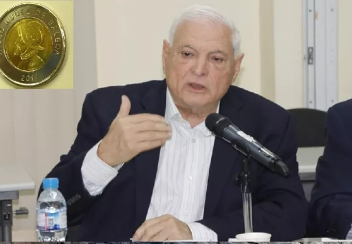 Ricardo Martinelli recordó que las monedas solo le cuestan al estado en el tema de producción. Foto: Grupo Epasa