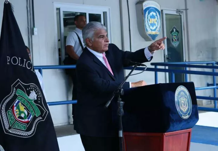 José Raúl Mulino designó este jueves a los directores de los estamentos de seguridad. Foto: Cortesía/Minseg