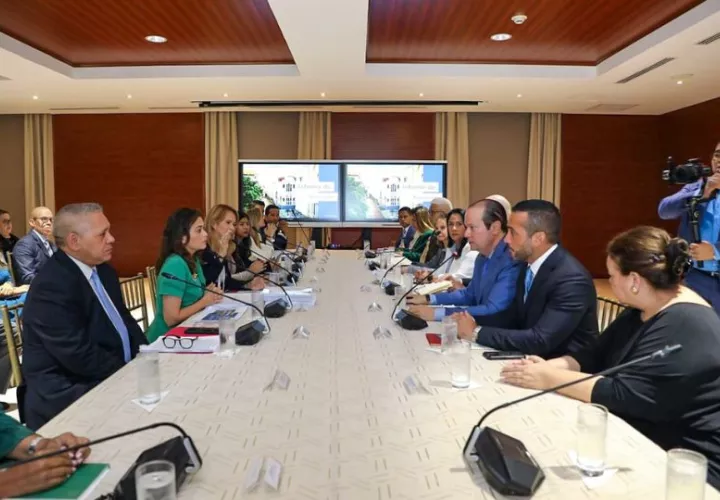 El tema se abordó en la reunión de transición en la Cancillería de Panamá. Foto: Cortesía 