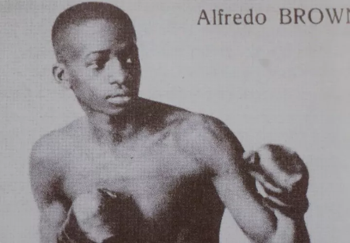 El boxeador panameño Alfonso Teófilo Brown, más conocido como 'Panamá Al Brown'. EFE/Bienvenido Velasco