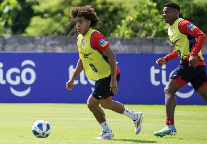 Adalberto 'Coco' Carrasquilla en los entrenamientos. Foto:Fepafut