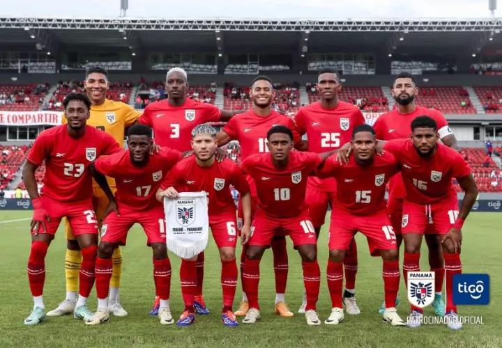 Equipo de Panamá. Foto: Fepafut