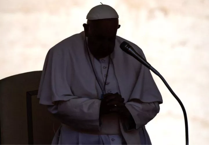 El papa anuncia la creación de planta agrovoltaica para abastecer totalmente al Vaticano. Foto: EFE