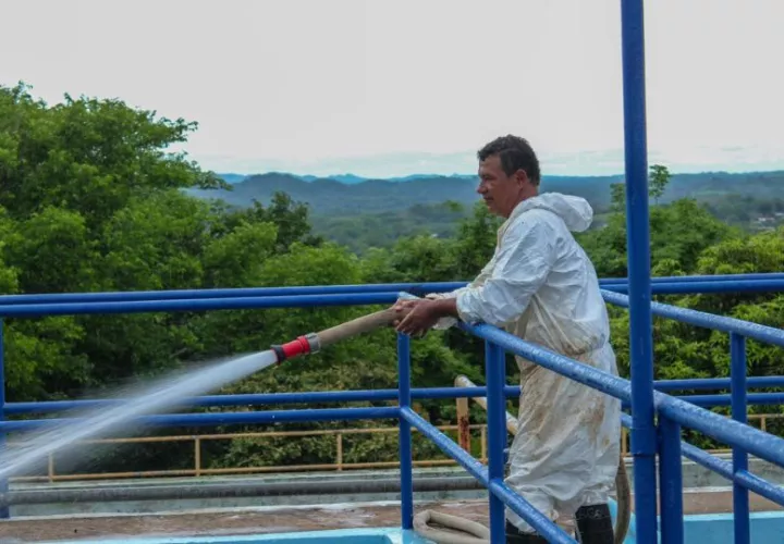 Nueve plantas potabilizadoras en cuatro provincia afectadas por los altos niveles de turbiedad. Foto: Cortesía