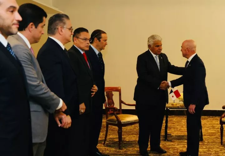 Reunión entre el gobierno de Panamá y Estados Unidos. Foto: Cortesía