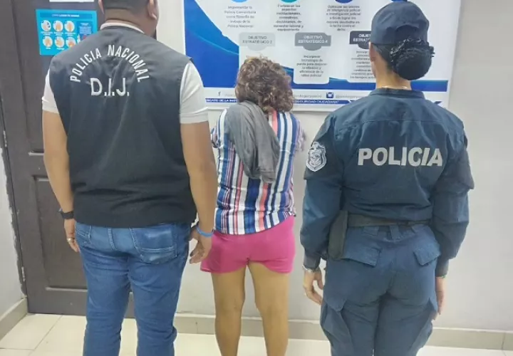 La indiciada se encuentra hospitalizada en el Santo Tomás. Foto. Proteger y Servir