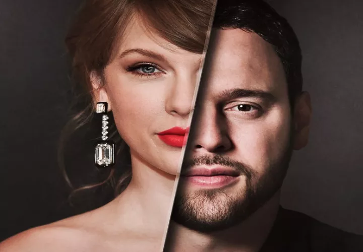Taylor Swift Vs. Scooter Braun. Foto: Cortesía / Max