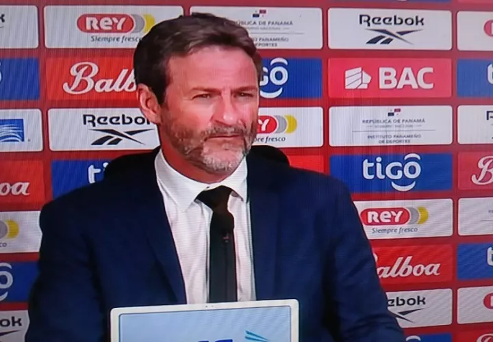 Thomas Christiansen, técnico de Panamá. 