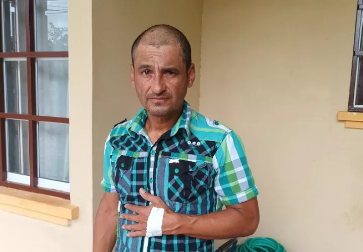 Juan José Galván levantó una denuncia por abusos y espera justicia. Foto. Melquíades Vásquez