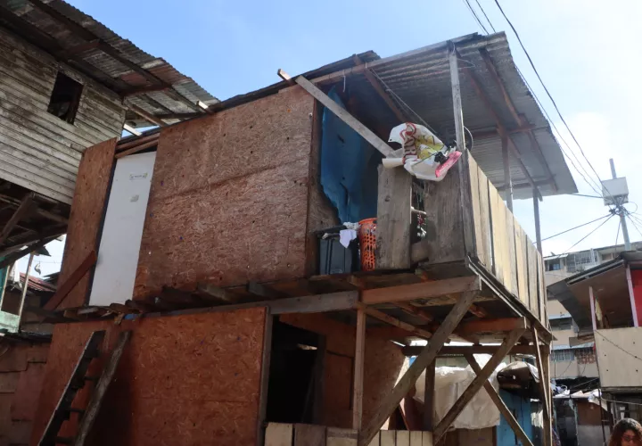 Estructuras con peligro de colapso. Foto: Cortesía