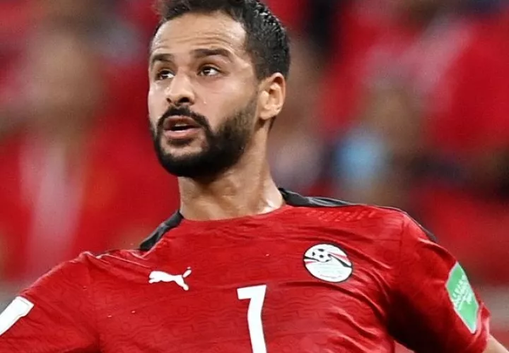 El futbolista Ahmed Refaat. Foto: EFE