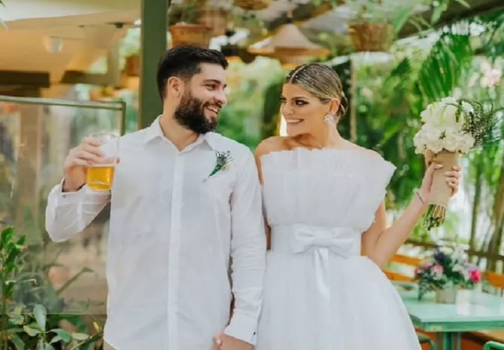 Mario Fonseca y Mario Amanda Isabel Díaz. Foto: Instagram