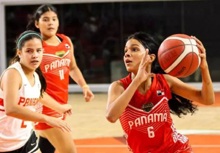 El  equipo U15 femenino se prepara para el Centrobasket. Foto: @Fepaba