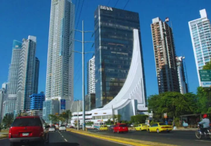 Área bancaria en la ciudad de Panamá. Foto: Archivo