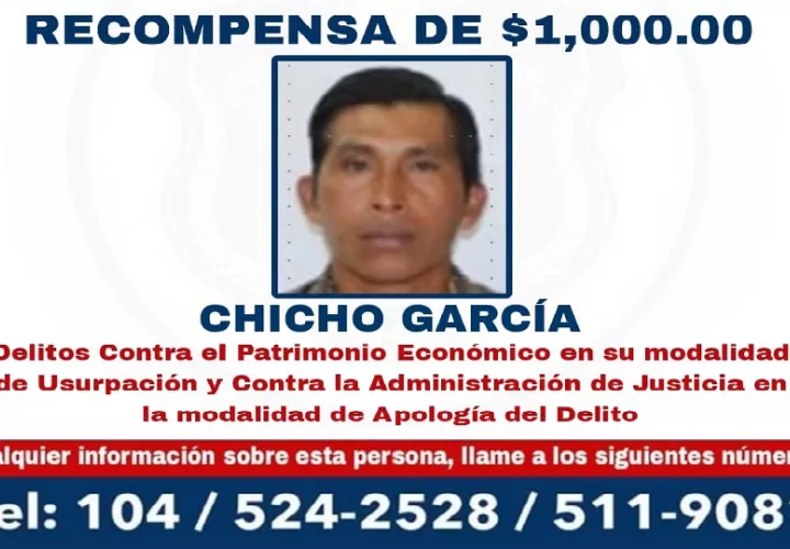  Chicho García García, reconocido dirigente indígena, habría liderado varias protestas contra desalojos de invasores y bloqueos de vías. Foto. Cortesía. Proteger y Servir