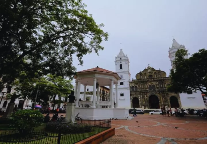 La Catedral de Panamá en el Casco Antiguo. Foto: Archivo