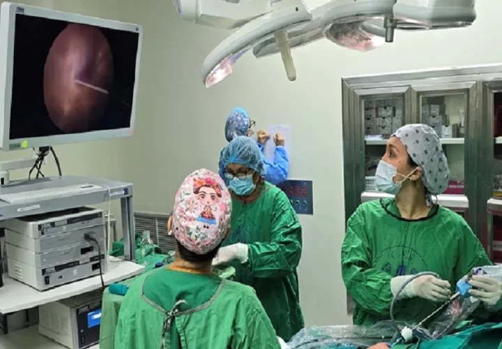 Las heridas son mucho más pequeñas y esto le permite al niño una recuperación más rápida. Foto. CSS